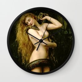 John Collier "Lilith" Wall Clock | Painting, Orientalism, Realism, Johncollier, Romanticism, Pre Raphaelites, Collier, Pre Raphaelite, Lilith, Englishartist 