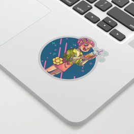 Starlight milk tea Sticker