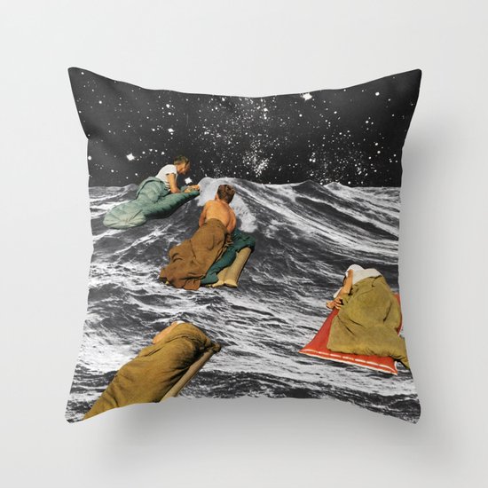 DRIFTERS Throw Pillow