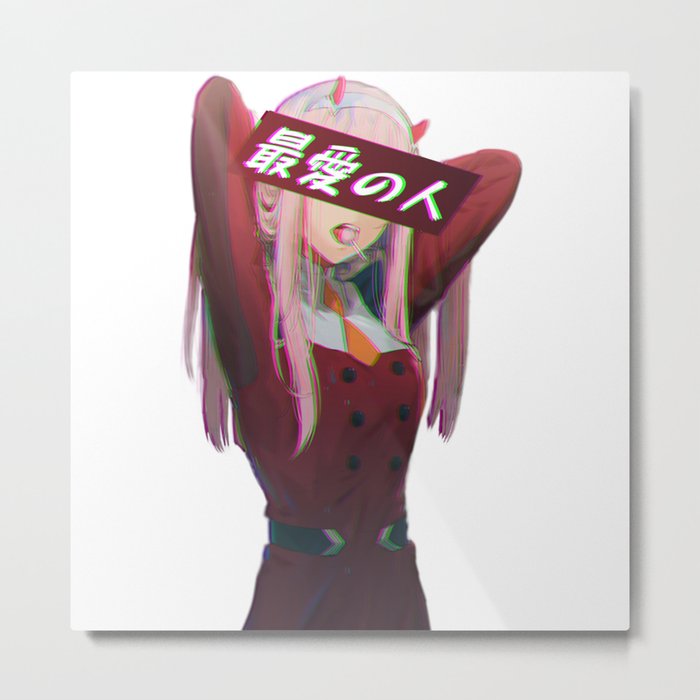 Zero Two Darling In The Franxx Sad Japanese Anime Aesthetic