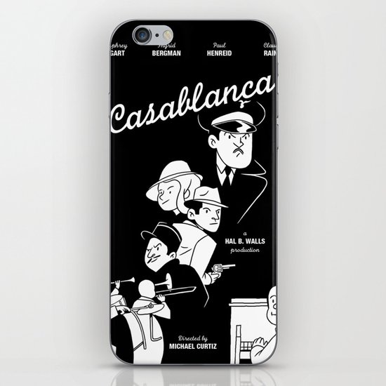 Casablanca iPhone & iPod Skin