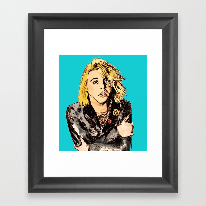 Jeffrey Lee Pierce Framed Art Print