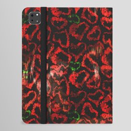 Red Hearts iPad Folio Case