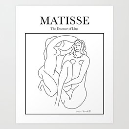 Matisse - The Essence Of Line Art Print