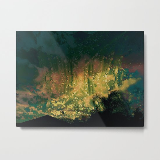 Rain In The bow Day Metal Print