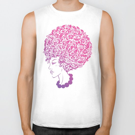 Ms. Floral Biker Tank