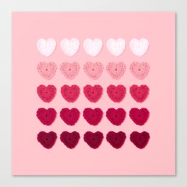 Hearts Canvas Print