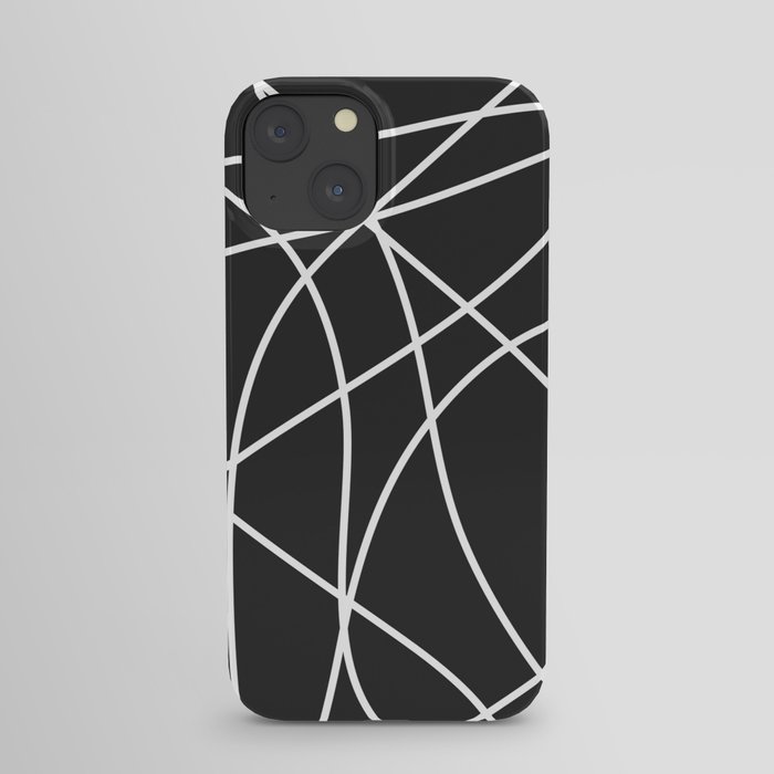 Abstract strokes iPhone Case