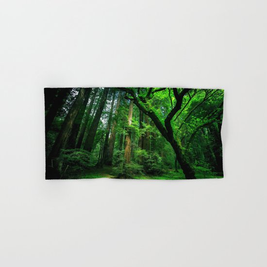 Enchanted forest mood II Hand & Bath Towel
