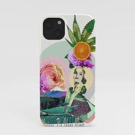 Let Nature Be Your Muse iPhone Case