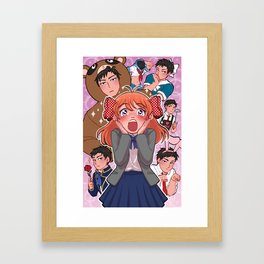 Gekkan Shoujo Nozaki-kun Framed Art Print