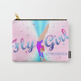 Gymnastics - Fly Girl on Unevn Bars - 2 Carry-All Pouch