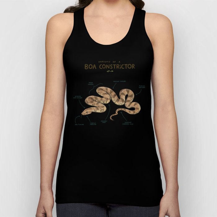 Anatomy of a Boa Constrictor Tank Top
