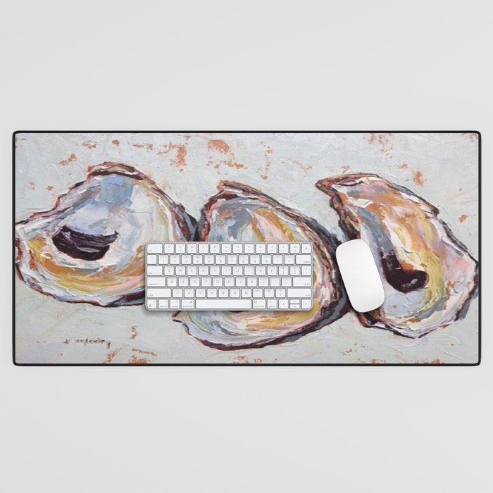 Oyster shells Desk Mat