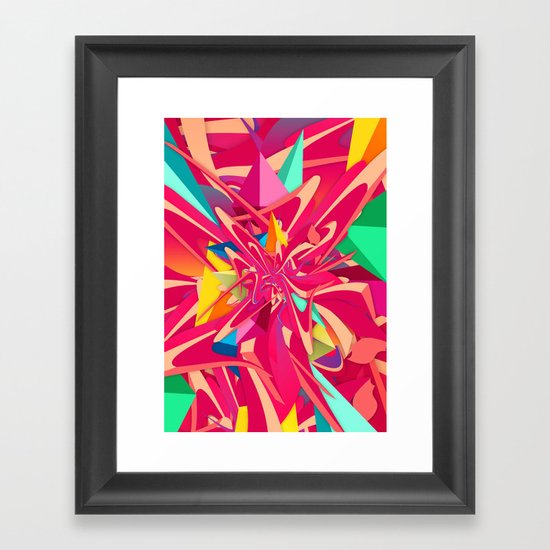 Explosion #1 Framed Art Print