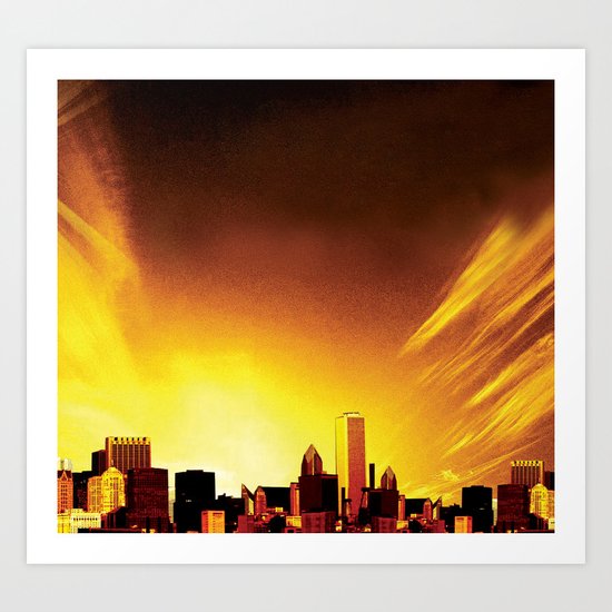 City of Illusions Art Print