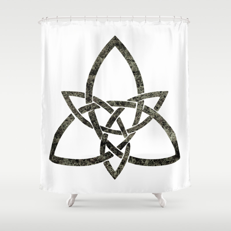 Rustic Celtic Knot Shower Curtain By Ummuhanuslu Society6