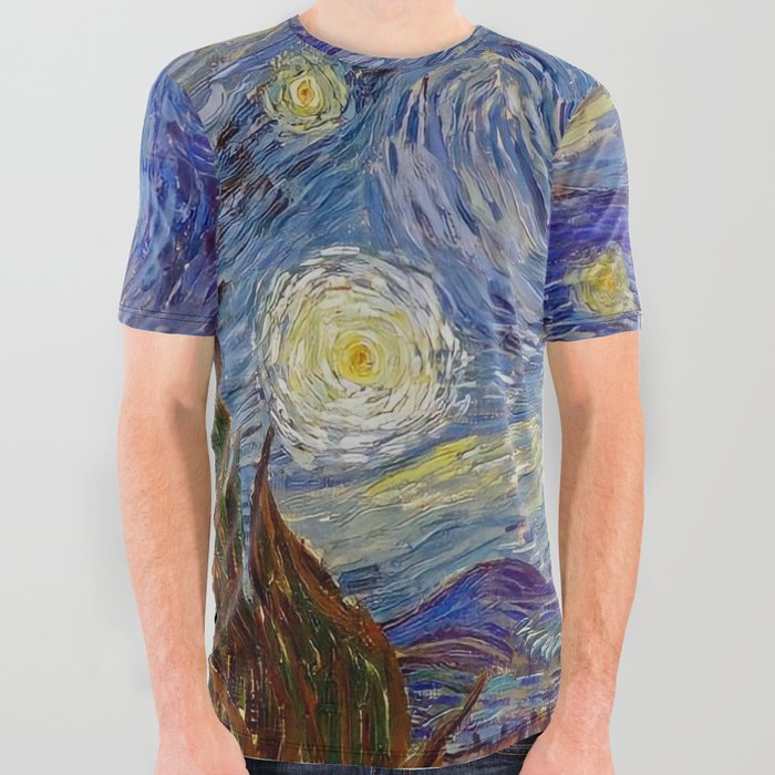 van gogh graphic tee
