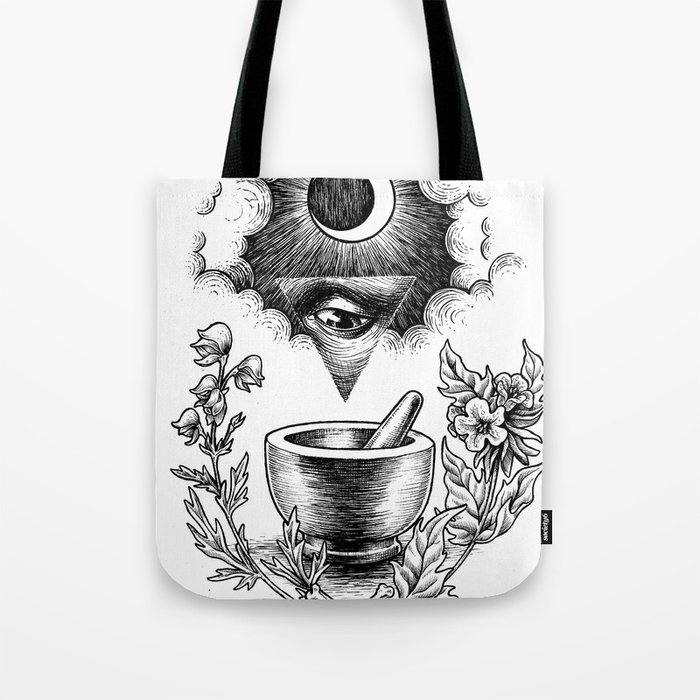 Bane of Wolf and Hen Tote Bag