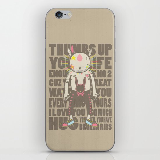 THUMBS UP YOUR LIFE iPhone & iPod Skin