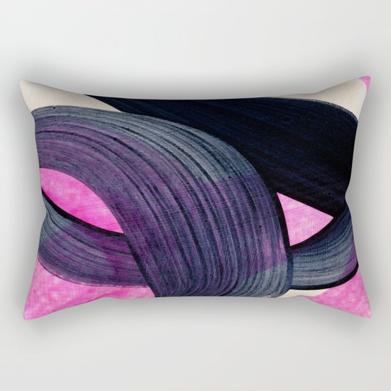 curls 2 Rectangular Pillow