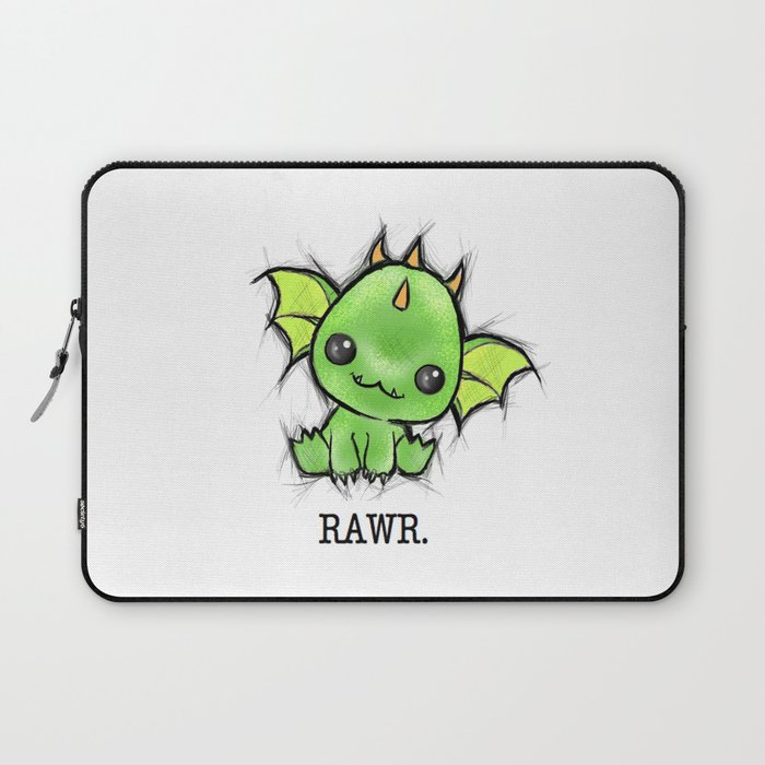 Baby Dragon Kawaii Laptop Sleeve