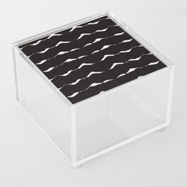 Scandinavian wave pattern 06 Acrylic Box