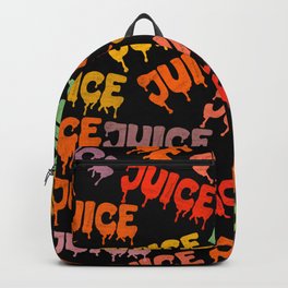 Juice Assortment Backpack | Squeeze, Kiwi, Font, Lemon, Orange, Hydrate, Gold, Lemonade, Purple, Yellow 