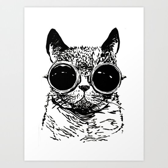 Meow Art Print