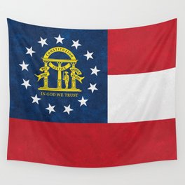 State Flag of Georgia American State Flags GA Wall Tapestry