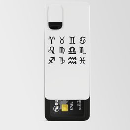 Sun Sign SIlhouettes Android Card Case