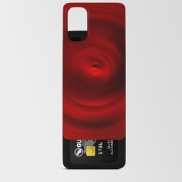 Luxury Red Android Card Case
