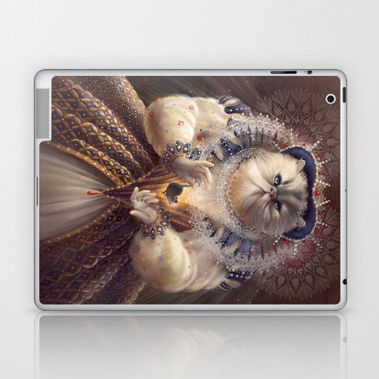 Cat Queen Laptop & iPad Skin