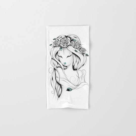 Poetic Gypsy Hand & Bath Towel