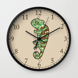 Chameleon Wall Clock