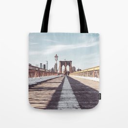 New York City | Brooklyn Bridge | Film Style Tote Bag
