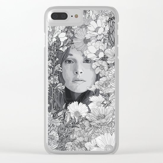 Just for a day Clear iPhone Case