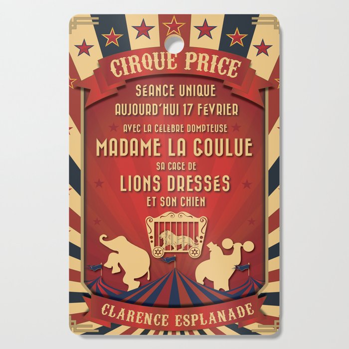CIRQUE PRICE ROUGE Cutting Board
