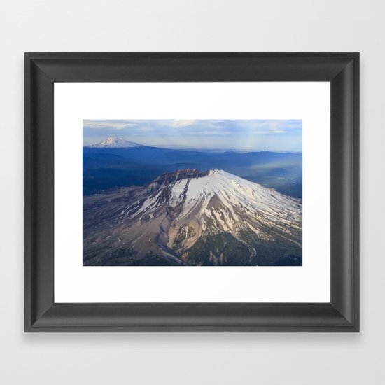 Caldera Framed Art Print