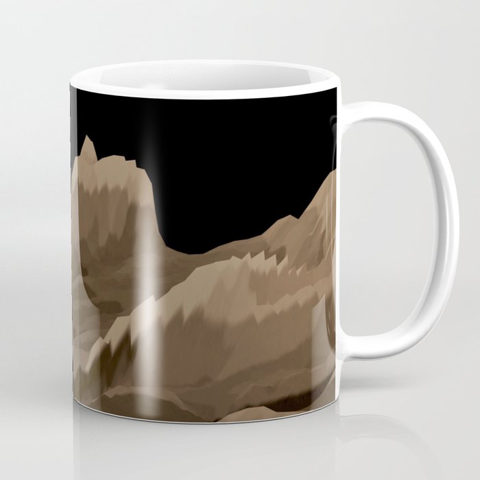 Moonlit Mountains Coffee Mug