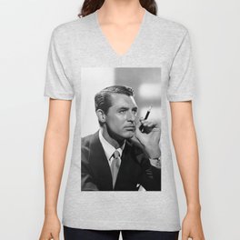 Cary Grant V Neck T Shirt