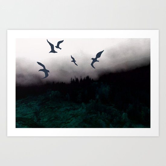 The Birds Art Print