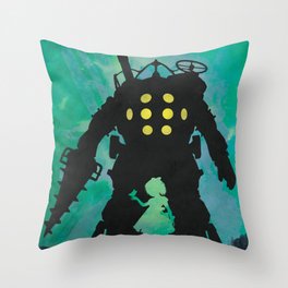 Look Mr Bubbles... "No quote" Throw Pillow