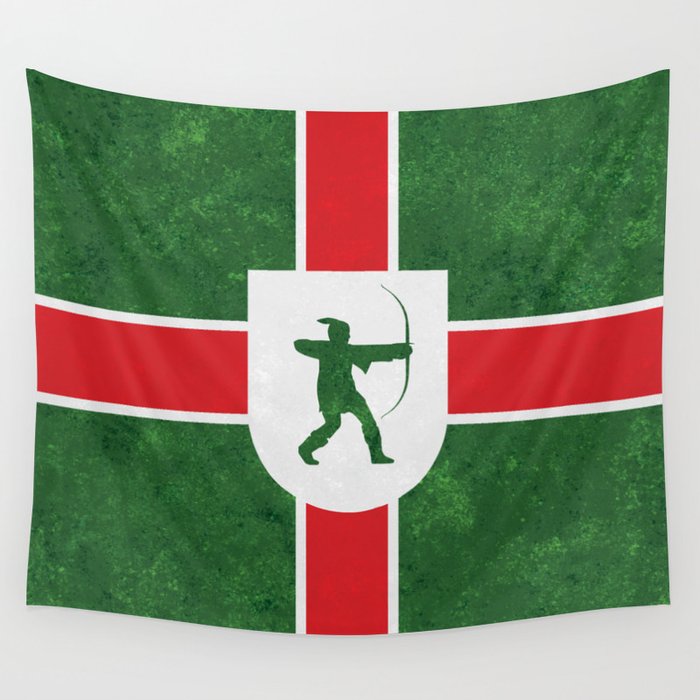 Flag for Nottinghamshire England Wall Tapestry