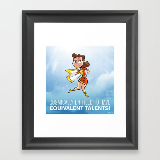DC/365/004 Framed Art Print