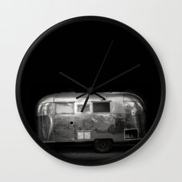 Vintage Airstream Camper Trailer Wall Clock