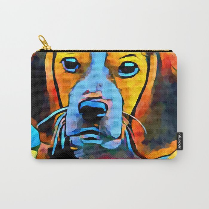 Beagle Carry-All Pouch