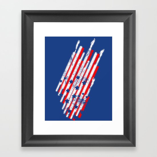going 4ward Framed Art Print