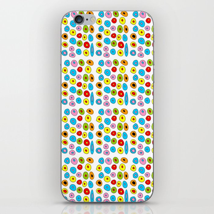 Multicolor 3 Polka Dot Polka Dot Pattern Dot Polka Circle Disc Point Abstract Kitsch Iphone Skin By Oldking