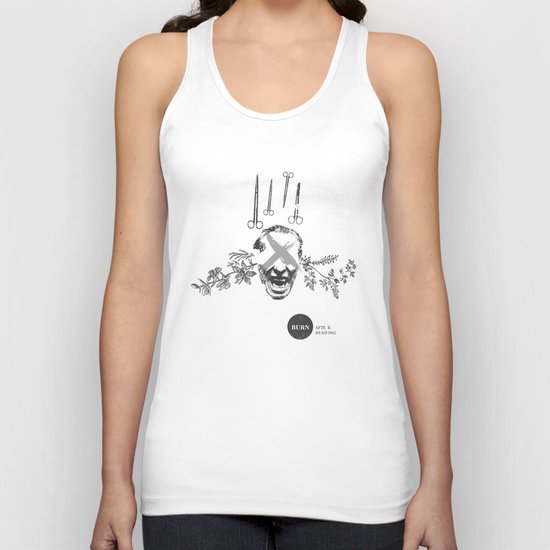 Burn After Reading | Collage Unisex Tank Top